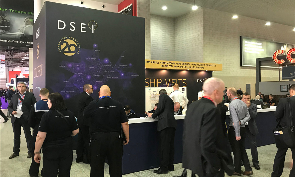 dsei excel london feature theatre